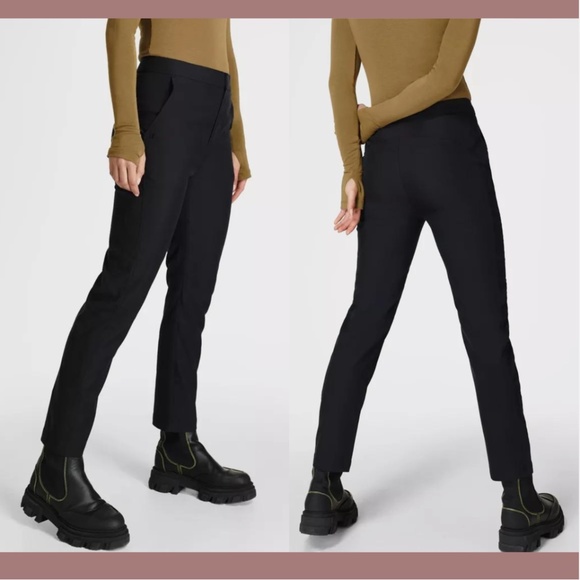 NWT‎ Sweaty Betty [ Small ] Non-Stop Slim Leg Trousers in Black #U1165 - Picture 1 of 10